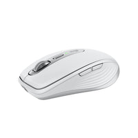 Logitech MX Anywhere 3S Wireless Mouse - Pale Grey-Dual connectivity - connect via Bluetooth Low Energy technology or the Logitech USB Receiver (2.4 GHz wireless, 10m range)