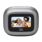 JBL Live Beam 3 True Wireless Noise Cancelling Closed-Stick Earbuds - Silver-Tune out the outside world entirely or customize just how much ambient sound you decide to let in, with four noise-sensing mics that automatically adapt to your surroundings in real time. The audio compensation filter in the JBL Headphones App even allows you to customize and fine-tune the Adaptive Noise Cancelling level to your ear canal's unique shape