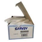 Garvey 2" Standard Fastener - Clear Polypropylene - 75 Clip/5000 fasteners Pack-Clear Polypropylene