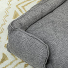 PawHut Elevated Washable Large Dog Sofa - Dark Grey-Colour: Dark Grey 