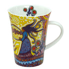 Oscardo Infinite Love by Leah Dorion Procelain Mug - 295ml-Indigenous Art Design - Infinite Love by Leah Dorion, Métis artist, artwork celebrating cultural heritage and tradition