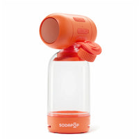 Sodapop Bottle Top Portable Bluetooth Speaker - Orange-Innovative screw-on bottle bass chamber design for enhanced bass performance