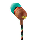 House of Marley Smile Jamaica In-Ear Headphones, Rasta (EM-JE041-RA)-Mic & 1 Button control