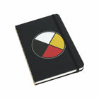 Oscardo Medicine Wheel Hardcover Journal -Hardcover journal by Oscardo featuring authentic Indigenous art by First Nations, Inuit, and Métis artists across Canada, ideal as a meaningful gift or everyday stationery essential