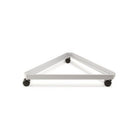 Wamaco Triangle Base Kit with Three 2' x 4' Grid Panels - White-Durable & Professional - Strong steel construction provides stability and long-lasting use.