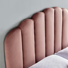 Modway Veronique Performance Velvet Full/Queen Headboard - Dusty Rose-Height Adjustable Mounting