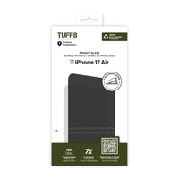 TUFF8 Privacy Glass Screen Protector with Auto Installer for iPhone 17 Air-Innovative Auto Installer: Ensures a hassle-free installation process
