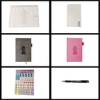 Wamaco Pineapple Passionate Planner Collection - Grey Planner, Fushia Journal, Stickers, Notepad, Weekly Deskpad, Pen-Compact – The journal and planner in this set are both hard cover and small enough to fit into most bags or purses. This makes them perfect for those people on the go.