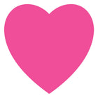 JAM Paper Standard Label Rolls - Heart Shaped - 2 x 2 - Neon Pink - 125 Labels/Roll-Size: Heart Shaped ( 2 x 2 Inches ) | Printer friendly labels are easy to create and customize.