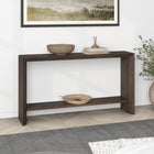 Hudson&Canal Osman 55"W Console Table - Alder Brown-Features easy assembly