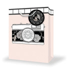 Millbrook Studios Gift Bags - Medium - Camera - 12 Pack (47548)-9" x 4" x 7"