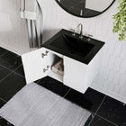 Modway Vitality 24" Bathroom Vanity - White/Black-Wall-Mount Design