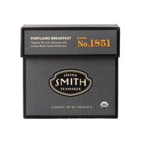 Steven Smith Teamaker Portland Breakfast Black Tea - 6 x 15 count sachets-Tasting Notes: Malt, leather, peat