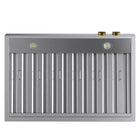 KUCHT KRH360-GL-C 36" 900 CFM Wall Mounted Range Hood with Digital Controls - Stainless Steel/Gold-Equipped with two LED lights, this seamless design pro-style range hood will give you better visibility while cooking and enhance the look of your pro-style Kucht range