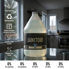 Janitori Window & Multisurface Cleaner - 3.6L - 4 Pack-Cleans: Windows, glass, appliances, fixtures, mirrors & more