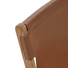 Modway Sonora Leather Dining Side Chair - Chestnut/Tan-10