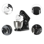 Commercial Chef 4.7 qt. Electric Stand Mixer-7-Speed settings: This electric mixer with a bowl has 7 varied settings so you can find the perfect speed for your desired recipe. Whether you’re kneading dough for homemade soft pretzels, fresh baguettes, or a cake batter for decadent desserts, you have 7 choices plus a pulse option. Our cake mixer with bowl and stand is a perfect addition to your home kitchen.