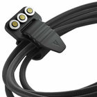 Statik 360 Pro Universal Magnetic Charge/Sync Cable - 6.6 ft - Black-Never Accidentally Disconnect Again: Upgraded magnetic tips have 2X the magnetic strength to stay connected to your device while you work or play. It will never accidentally disconnect or leave you without a charge in the morning!