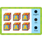 Educational Insights Numbers & Counting Hot Dots Jr. Card Set - 72 Per Set-Includes 36 double-sided cards—that's 72 cute and colourful learning activities!