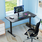 ShoppingAll Dual Motor Height Adjustable Electric Standing Desk Frame - Black-The control panel features 4 programmable memory preset keys so you can easily switch between different height settings