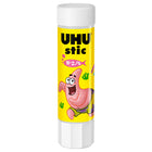 UHU Spongebob Glue Sticks - 8.2g - 5 Pack - Assorted-Solvent free glue formula with 98 % natural ingredients (incl. water)