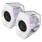 Hecate G2000 Pro 2.0 RGB BT Virtual 7.1 Surround Sound Gaming Speakers with 64W Peak Power and TempoFlow Light - White-Stronger coherence in full-range drivers + ultra-wide soundstage for more accurate sound positioning, perfectly meeting the demands of large-scale FPS games