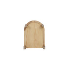 Manhattan Comfort Versailles 11.81" Industry Chic End Table - Nature-10