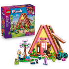 LEGO Friends Nature Glamping Cabin-Glamping dollhouse kit for girls and boys ages 6 years and up