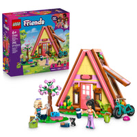 LEGO Friends Nature Glamping Cabin-Glamping dollhouse kit for girls and boys ages 6 years and up