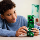 LEGO Minecraft The Creeper Gaming Kids Toy-Poseable room decor - after building, kids can put their creation on display in the bedroom or playroom