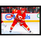 Jonathan Huberdeau Calgary Flames - Framed Canvas - 31" x 22"-Premium canvas print with gallery-wrapped edges