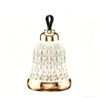 Osgona Bell Designer Table Lamp Portable LED Night Light - Gold-Cordless and portable design: The integrated rechargeable battery allows for easy movement throughout your home without the hassle of cords