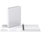Davis Group Easyview Premium Binder - D Ring - Customizable - 1" - White - 6 Pack-1"