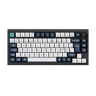 Keychron Q1 Max Knob Version Swappable RGB Backlight - Banana Switch - Black-75% mechanical keyboard for a compact, comfortable, and accurate typing experience