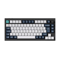 Keychron Q1 Max Knob Version Swappable RGB Backlight - Banana Switch - Black-75% mechanical keyboard for a compact, comfortable, and accurate typing experience