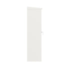 Ceha Canada Medium Parcel Drop Box - 16" W x 12" D x 41"  H - White-ANTI-THEFT PROTECTION: Secure key lock, internal hinge, anti-theft baffle, reinforced screws, and hydraulic poles ensure your parcels are safe from theft and damage