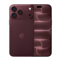 Apple iPhone 18 Pro Max - 256 GB - Burgundy - Unlocked-Four Gorgeous Colours. One Durable Design - Built to last with an aluminum unibody design featuring colour-matched back glass for a more uniform look