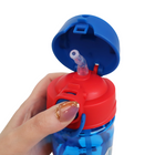Danawares Marvel Spider-Man Push Water Bottle - 500 ml-Leak proof