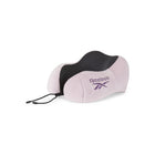 Reebok Travel Ergonomic Neck Pillow - Purple-Maintaining cleanliness is effortless with the washable fabric of this pillow. Simply remove the cover and toss it in the washing machine, allowing you to enjoy a fresh and hygienic pillow every time you use it