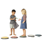 Winther GONGE Tactile Discs Nordic-Discs are made of nice-to-touch synthetic rubber, contain different tactile structures, each with its own color