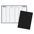AT-A-GLANCE 2027 Premiere Weekly Appointment Book - 11" H x 8" W - Black - Bilingual-Page size: 11" H x 8" W