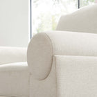 Modway Oasis Upholstered Fabric Armchair - Ivory-Dense Foam Padding