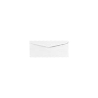 LUX #10 Regular Envelopes - 4-1/8" x 9-1/2" - 24lb. - White Linen - 500 Pack-#10 Regular Envelopes, 4-1/8" x 9-1/2", are perfect for mailing checks/invoices/letterhead/personal letters/statements/direct mail