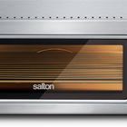 Salton Pizzadesso Professional Air Fryer Pizza Oven with Peel - Stainless Steel-6 high heat temperature programs: preheat, regular pizza, thin-crust pizza, thick-crust pizza, thick roasts, steak 