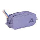 Adidas Pencil Case - Lilac-Secure zipper closure helps protect contents while on the go