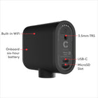 Mevo Start The All-in-One Wireless Live Streaming Camera and Webcam-Up to 6 hours of battery life