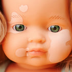 Miniland Anatomically Correct 15" Baby Doll - Caucasian Blonde Girl with Vitiligo-Anatomically correct, which means they show the physical differences between boys and girls realistically.