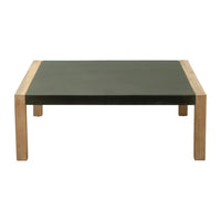 Zuo Teras Coffee Table - Grey-Faux Concrete Duralcrete square shape tabletop