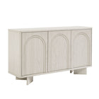 Modway Flux 55" Arched 3-Door Sideboard - White Wash-55 Inch Sideboard