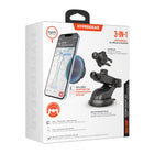 HyperGear MagGrip 3-in-1 Vehicle MagSafe Mount Kit-Cradle-free powerful magnetic phone mount